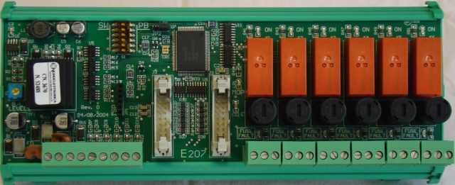 E207 TN207 TN 207 dashboard fro TECNONAUTICA electrical system
